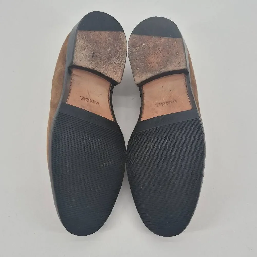 Vince Men's Davies Leather Suede Derby Shoes Size 11.5